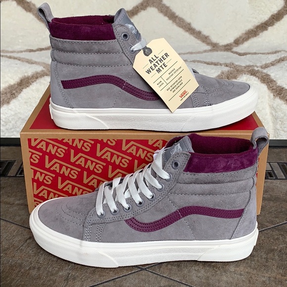 • VANS SK-8-HI MTE FROST GRAY/PRUNE WMNS - Picture 2 of 16
